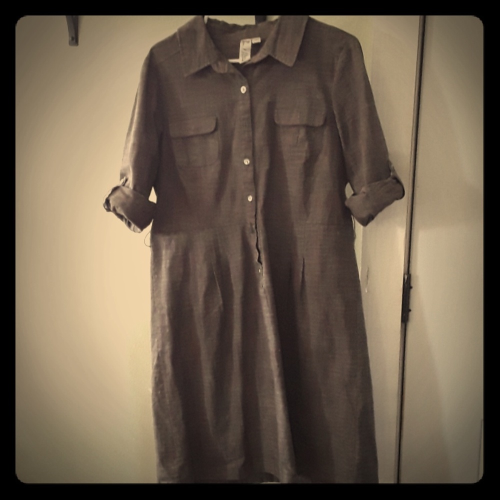 Button down dress